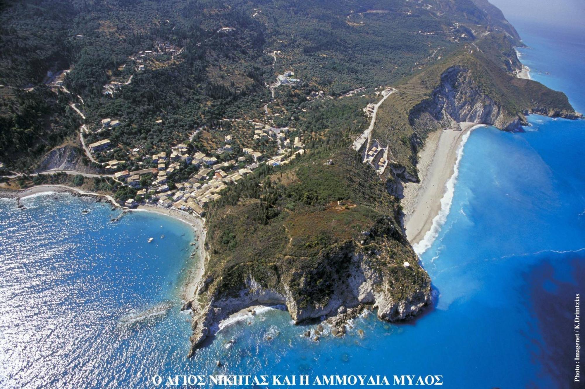 Eolos Apartments With Private Parking Айос-Никитас Экстерьер фото